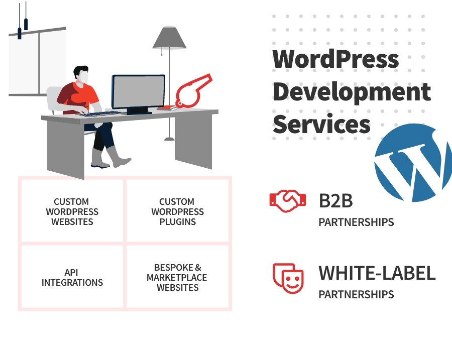 Top 1% WordPress Development Services For Companies, WordPress White Label Partnerships - Novaito